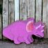 purple triceratops dino bath bomb