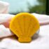 yellow sea shell bath bomb
