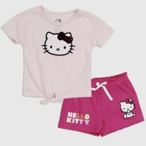 Hello Kitty Pink Short Set