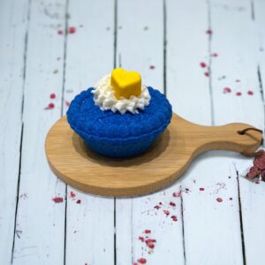 Blue Pie Bath Bomb