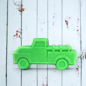 Green Vintage Truck Bath Bomb