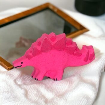 Stegosaurus Bath Bomb - Pink