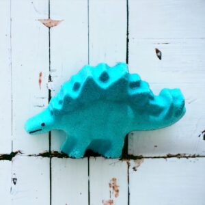 Stegosaurus Bath Bomb Teal